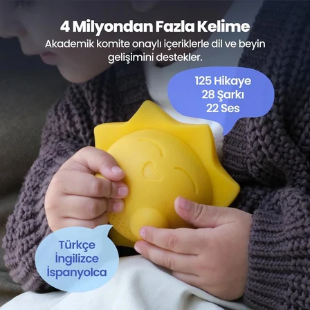 Elaves Bebek Güvenlik Testleri Uyumlu Akıllı Oyuncak Sunny x 3 Adet