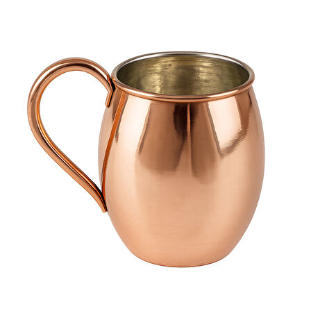 Cuvesta Modern El Yapımı Klasik Bakır Bardak 8x10cm