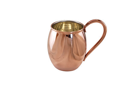 Cuvesta Modern El Yapımı Klasik Bakır Bardak 8x10cm