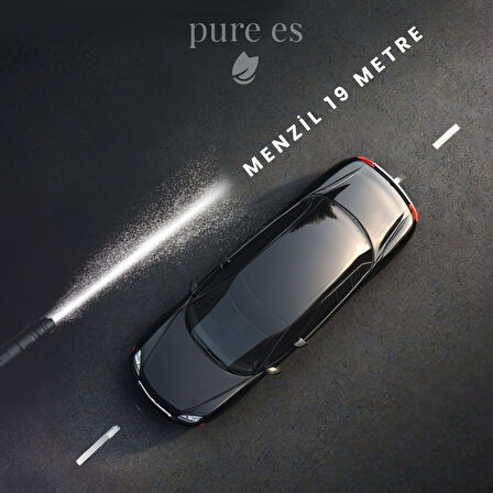 Pure ES 150 Bar Yüksek Basınçlı Yıkama Makinesi Gri - Turuncu