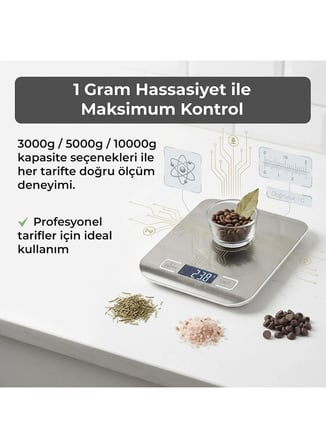 Pure Es DH-2012 Hassas Mutfak Tartısı