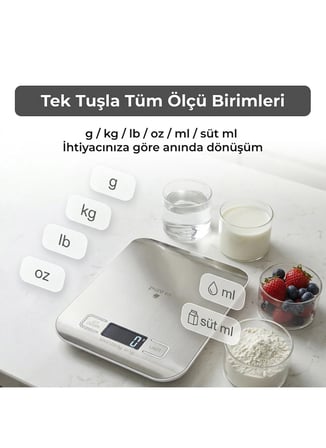 Pure Es DH-2012 Hassas Mutfak Tartısı
