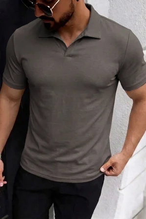 Erkek Polo Yaka Regular Fit Kısa Kol Tişört