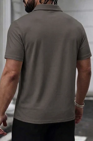 Erkek Polo Yaka Regular Fit Kısa Kol Tişört