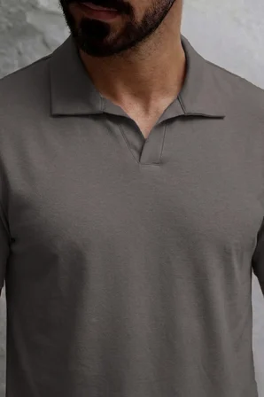 Erkek Polo Yaka Regular Fit Kısa Kol Tişört