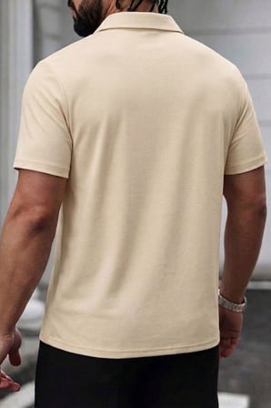 Erkek Polo Yaka Regular Fit Kısa Kol Tişört