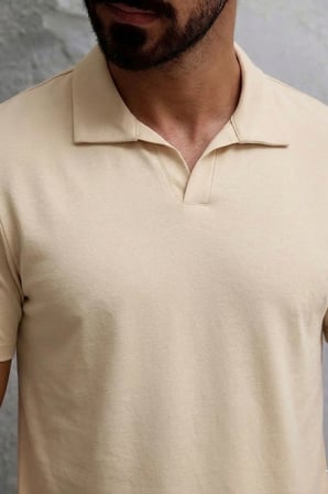 Erkek Polo Yaka Regular Fit Kısa Kol Tişört