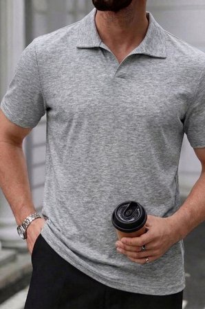 Erkek Polo Yaka Regular Fit Kısa Kol Tişört
