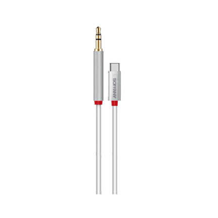 3.5 mm Jack AUX to Type-C Ses Kablosu Beyaz