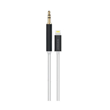 AUX  Lightning Dönüştürücü Adaptör Siyah