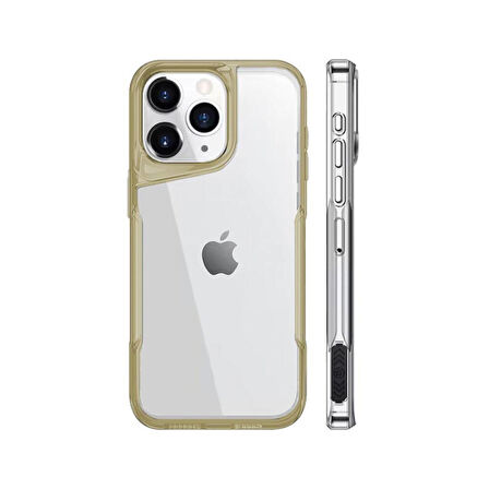 iPhone 13 Mat Lazer Telefon Kılıfı  Gold