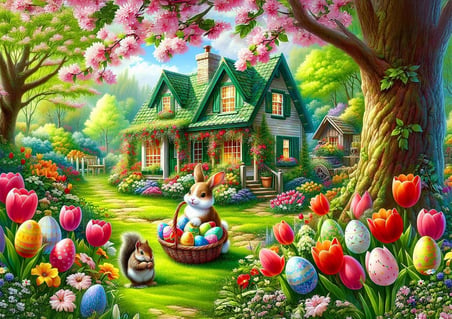 Art Puzzle Renkli Yumurtalar 260 Parça Puzzle