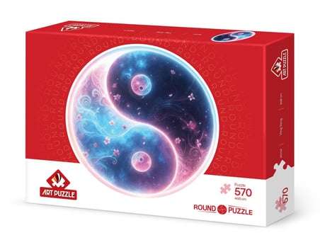 Art Puzzle Ying Yang 570 Parça Round Puzzle