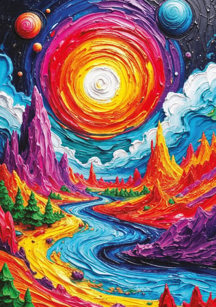 Art Puzzle Renk Evreni 1000 Parça Puzzle
