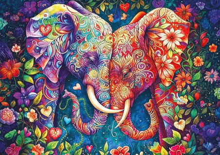 Art Puzzle Fillerin Aşkı 1000 Parça Puzzle