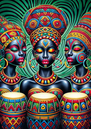 Art Puzzle Kabile Ritmi 1000 Parça Puzzle