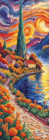 Art Puzzle Selviye Doğru 1000 Parça Panorama Puzzle