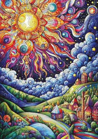 Art Puzzle Kozmik Şölen 1500 Parça Puzzle