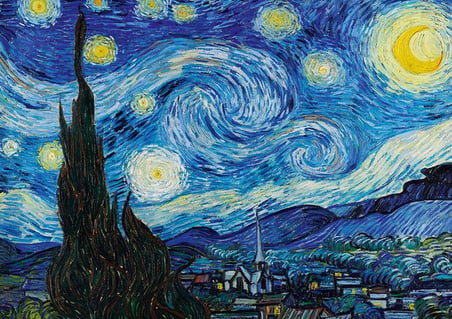Yappuzz Yıldızlı Gece 1000 Parça Puzzle