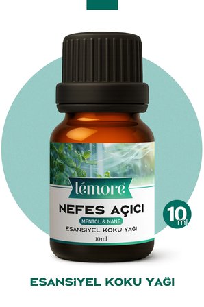 Nefes Açıcı Nane Ve Mentol Esansiyel Uçucu Koku Yağı Buhurdanlık Yağı Difüzör Esansı Küre 10ml