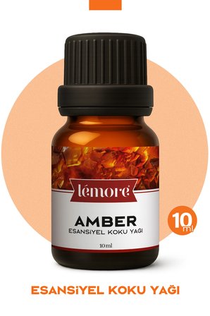 Amber Esansiyel Uçucu Koku Yağı Buhurdanlık Yağı Difüzör Esansı Küre 10ml