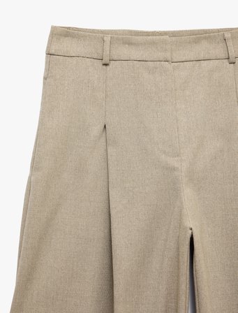 Yüksek Bel Regular Fit Düz Paça Barrel Balon Pantolon