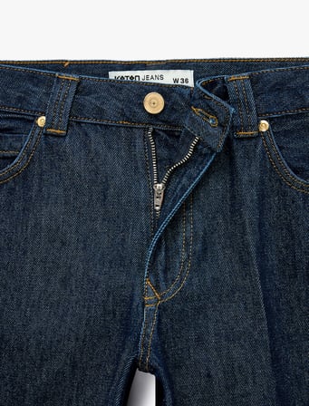 Pamuklu Regular Fit Denim Bermuda Şort
