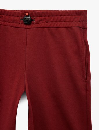 Beli Lastikli Cepli Basic Oversize Jogger Eşofman Altı