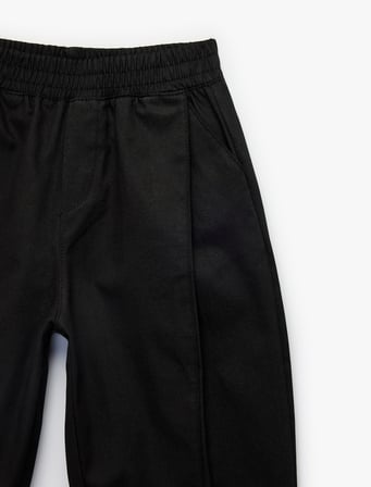 Beli Lastikli Oversize Balon Kesim Pantolon