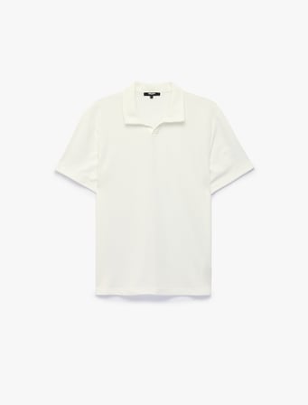 Regular Fit Polo Yaka Kısa Kollu Basic Tişört