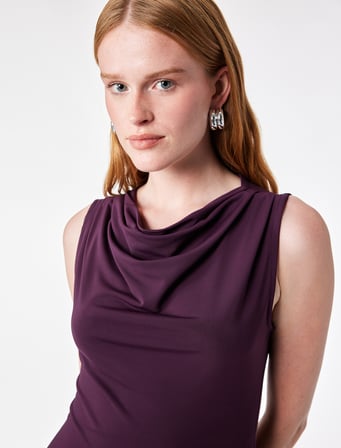 Slim Fit Kolsuz Drapeli Degaje Yaka Atlet