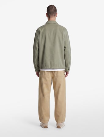 Normal Bel Cepli Rahat Kalıp Gabardin Barrel Fit Pantolon