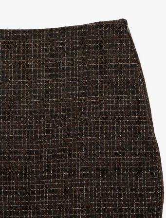 Slim Fit A Kesim Mini Etek