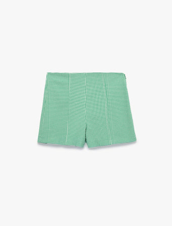 Slim Fit Pötikare Mini Şort