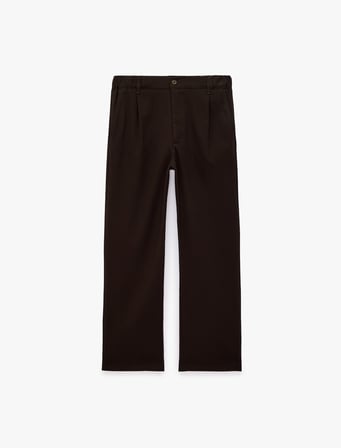 Beli Lastikli Düğmeli Cep Detaylı Regular Fit Chino Pantolon