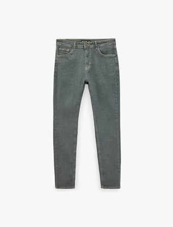 Pamuklu Normal Bel Cepli Skinny  Fit Jean Pantolon - Michael Jean