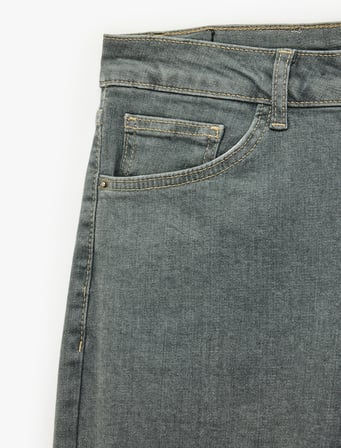 Pamuklu Normal Bel Cepli Skinny  Fit Jean Pantolon - Michael Jean