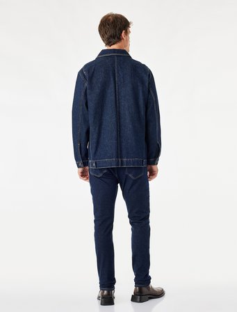 Normal Bel Cepli Pamuklu Jean Pantolon - Skinny Push Up Fit Jean