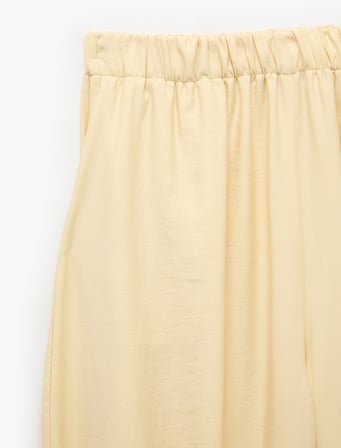 Beli Lastikli Cepli Rahat Kalıp Balon Fit Harem Pantolon