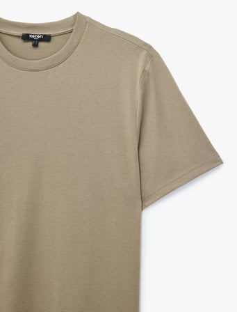 Regular Fit Bisiklet Yaka Kısa Kollu Basic Tişört