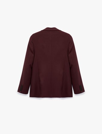Regular Fit Uzun Kollu Cep Detaylı Düğmeli Viskon Karışımlı Blazer Ceket