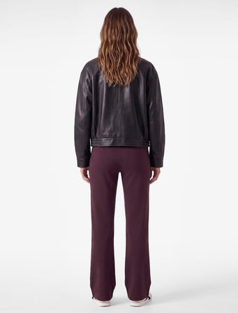 Modal Karışımlı Nervürlü Slim Fit Pantolon