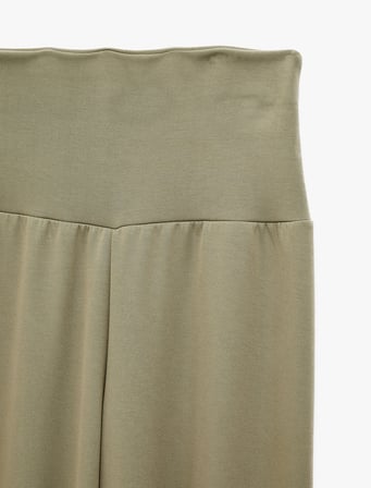 Modal Kumaş Yüksek Bel Rahat Kalıp Spor Jogger Eşofman Altı