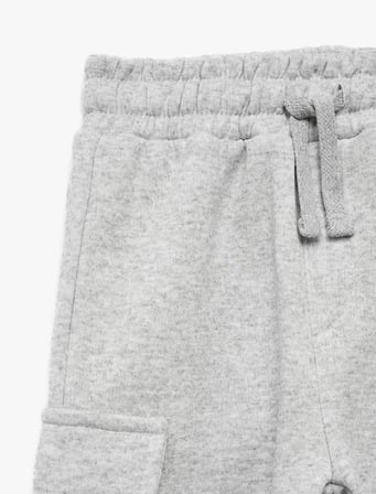 Kargo Cep Detaylı Beli Lastikli Şardonlu Jogger Eşofman Altı