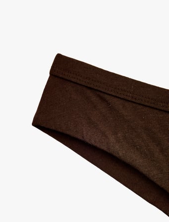 Pamuklu Dikiş Detaylı Brazilian Külot