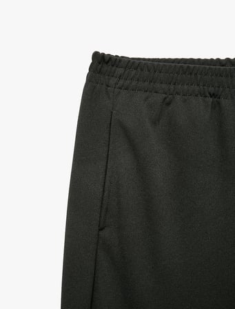 Normal Bel Lastikli Cepli Bol Kalıp Stoperli Paça Krep Scuba Balon Pantolon