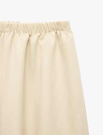 Bol Kesim Modal Karışımlı Loose Fit Şalvar Pantolon