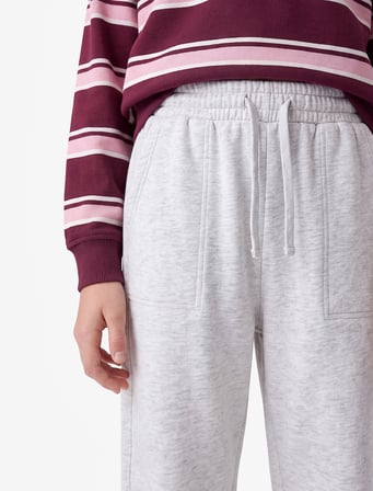 Cep Detaylı Oversize Beli Lastikli Balon Fit Eşofman Altı