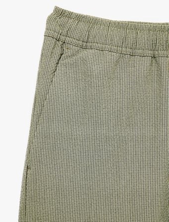 Viskon Karışımlı Cepli Beli Lastikli Bağcıklı Pantolon