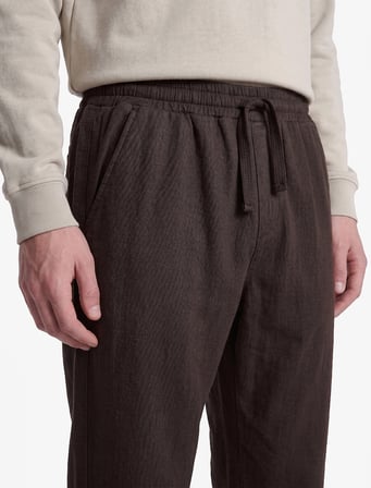 Regular Fit Pamuklu Cepli Beli Bağcıklı Lastikli Pantolon